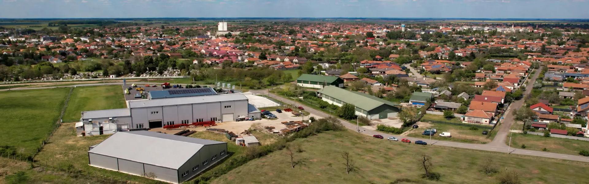 INOX Factory gyártóterület panoráma
